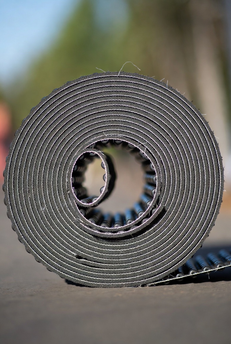 Резинотканевая шевронная конвейерная лента для транспортировки сыпучих материалов